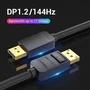 Vention Cable DisplayPort 1.2 HACBH 2m Negro 4K 144Hz